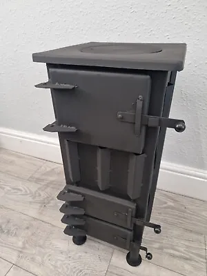 Stove Log Burner 6kw Fireplace Heater Multifuel Garage Shed Man Cave Workshop • £155