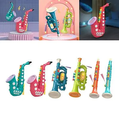 £10.61 • Buy Kid Trumpet Musical Instrument Early Learning Saxophone Toy For Boys Girls