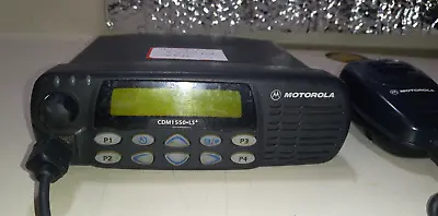 MOTOROLA CDM1550 LS+ UHF 40 Watt FREE PROGRAMMING • $99