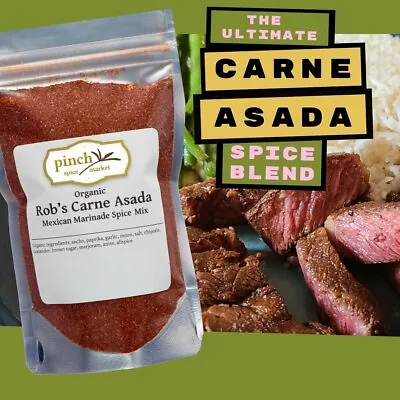 Organic Carne Asada Seasoning | Make The Best Carne Asada Marinade • $21.84