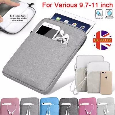 For Samsung Galaxy Tab A8 10.5 2021 X200 X205 Tablet Case Sleeve Pouch Bag Cover • £10.59