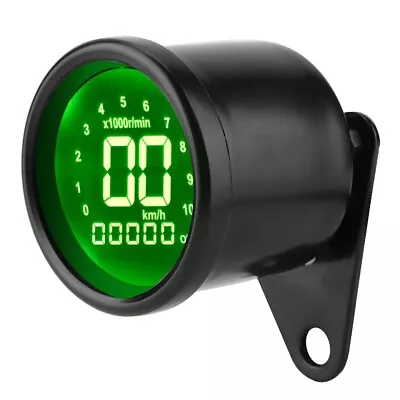 Universal Motorcycle LCD Display Instrument Speedometer Odometer Tachometer Me⁺ • $22.95