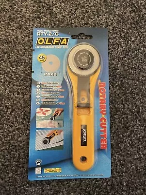 OLFA 45mm Rotary Cutter RTY-2/G Brand New In Packaging • £6