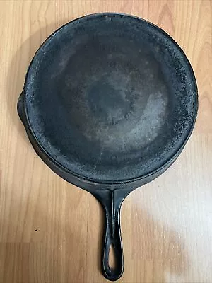 Vintage Arc Wagner Sidney O No 8 Cast Iron Skillet With Heat Ring • $88.50