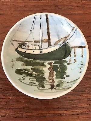 Vintage Martin Boyd Pottery Yacht Small Dish Signed To Base  • $70