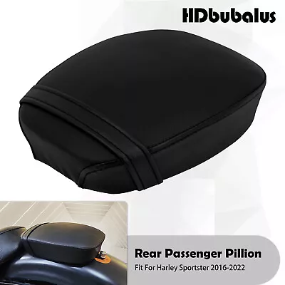 Passenger Seat Rear Pillion Pad W/Belt Fit For Harley Sportster 883 1200 2016-UP • $28.49