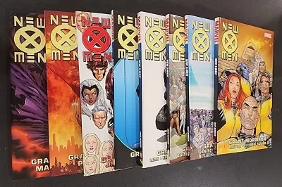 New X-Men By Grant Morrison Volume 1-8 Marvel TPB  • $35