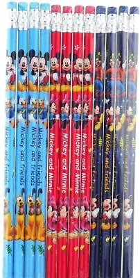 Disney Mickey Mouse And Friends 12 Wood Pencils Pack • $3.99