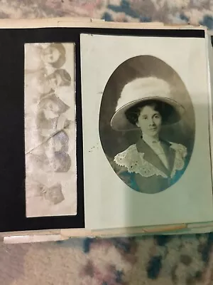 Vintage Album With 50 Old Photographs • $15