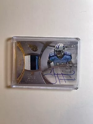 RPA 2013 Topps Five Star #109 Justin Hunter Jersey Auto RC/94 Titans Card SP • $17.99