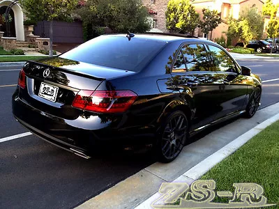 Painted 197 Obsidian Black E63 AMG Trunk Spoiler Lip 2011-2013 E350 E550 Sedan • $119