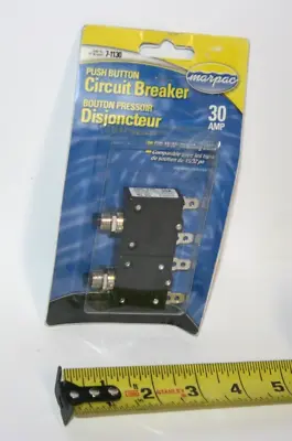 $12.99 • Buy Circuit Breaker 30 Amp  Panel Marpac 7-1130 (2) Pack Boat Marine