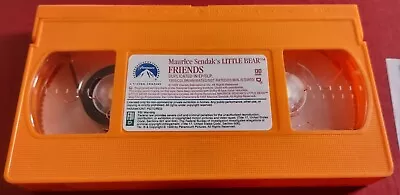 Little Bear VHS Friends 4 Friend-Filled Tales Maurice Sendak’s Nick Jr • $7