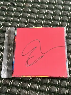 Ed Sheeran Equals CD = Signed Art Card Artwork Autograph IN HAND • $39.99