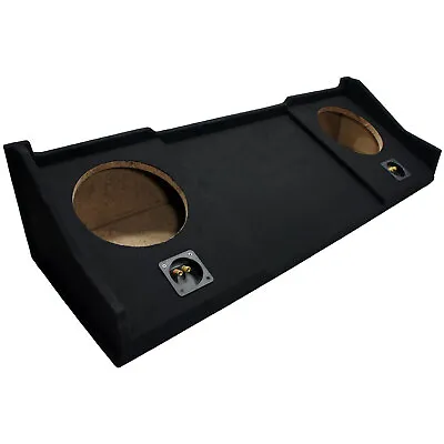 Custom Fits Dodge Ram Ext Crew Cab 98-01 Dual 10 Sub Enclosure Subwoofer Box • $139.95