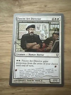 Mtg - Fascist Art Director - Unhinged - LP • £1.25