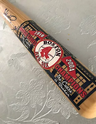 Manny Ramirez Boston Red Sox Autographed Cooperstown Baseball Bat • $500