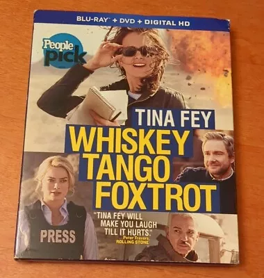 Whisky Tango Foxtrot Blu-ray Tina Fey Margot Robbie Martin Freeman Thornton • $10