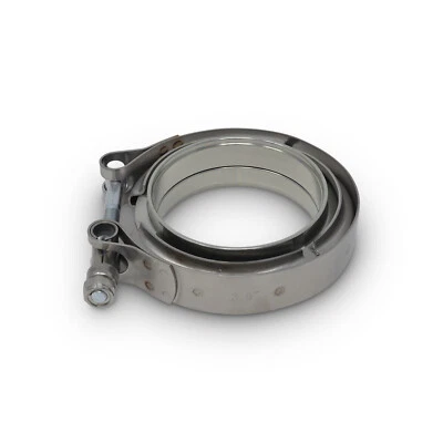 $21.99 • Buy 4 Inch V Band Clamp Kit W Male Female Flange 304 Stainless Steel SS Exhaust