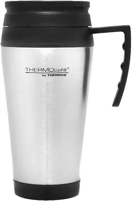 Thermos Stainless Steel Outer Foam Insulated Travel Mug 400ml DF2000AUS • $14.50