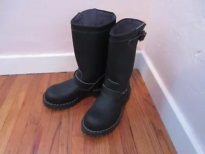 Vegetarian Shoes Engineer Boots Woman's Size 7 Usa • $129