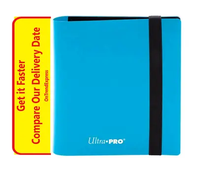 ULTRA PRO ECLIPSE SKY BLUE PRO BINDER FOLDER ALBUM 2 POCKET Yugioh MTG Pokemon • $16.90