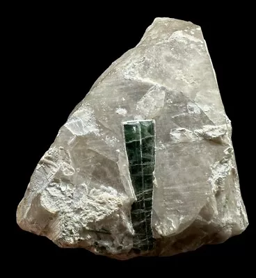 Green Tourmaline Crystals On Quartz : Mt Mica Mine. Oxford County Maine 🇺🇸 • $210