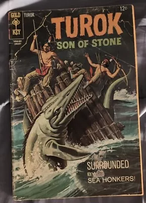 Turok Son Of Stone 60 1968 Gold Key Detached Cover Shipped Bagged And Boarded • £4.20