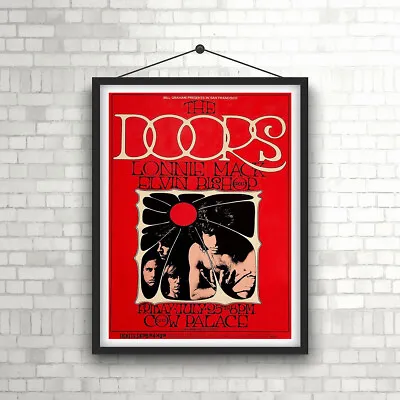 $14.98 • Buy The Doors -  Cow Palace Vintage Concert  Poster