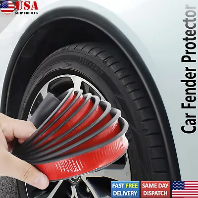 300cm/ 9.8FT Fender Flares Car Wheel Eyebrow Arch Extension Protector Strip Trim • $11.99