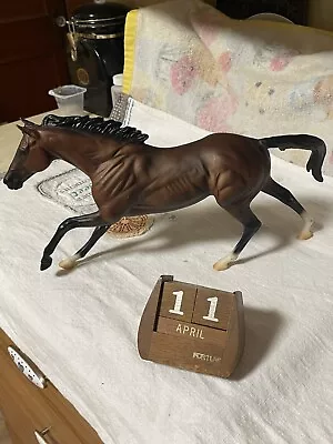 Breyer Traditional Cigar Beautiful Dark Bay Model  C1998-2005 • $35