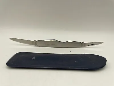 Vintage Wilkinson Sword 2 Blade Pocket Knife W/ Plastic Sleeve / England • $29