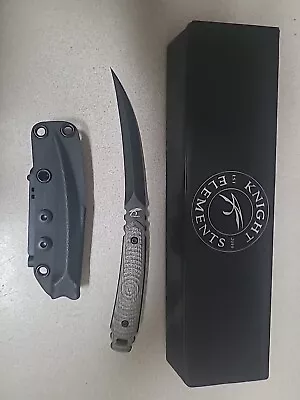 Fox Knife Knight Elements  RARE Discontinued JASON KNIGHT VOO-DOO Knife. N690 • $320