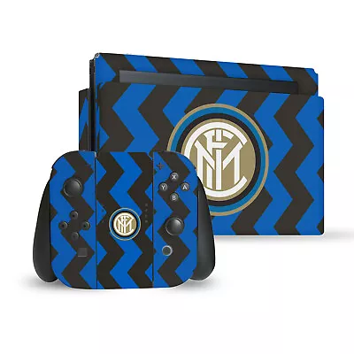 Inter Milan 2020/21 Crest Kit Vinyl Skin Decal For Nintendo Switch Bundle • £19.95