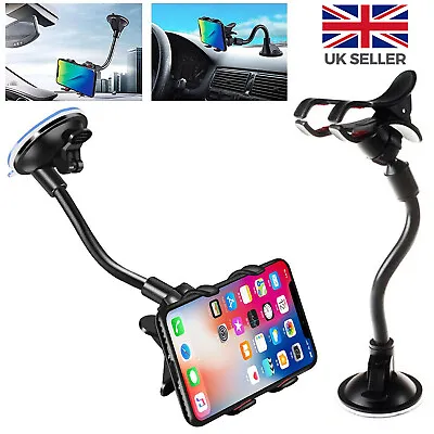 In Car Phone Holder 360° Rotatable IPhone Mobile Phone Suction Universal Mount • £4.79