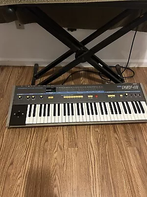 Korg Poly-61  Analog Programmable  Polyphonic Synthesizer Keyboard Plays Read! • $400