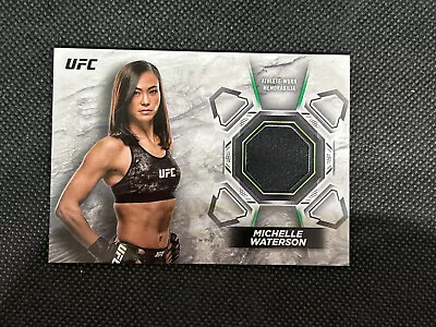 MICHELLE WATERSON 2018 Topps UFC Knockout Relic Card 19/99 • $19.99