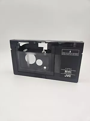 JVC C-P7U Motorized VHS-C To VHS VCR Cassette Adapter WORKS • $25