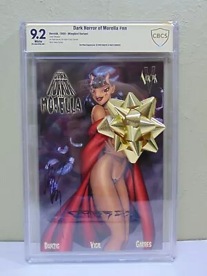 Dark Horror Of Morella Verotik 1999 Wingbird Cover SIGNED Danzig Garra CBCS 9.2 • $299.89