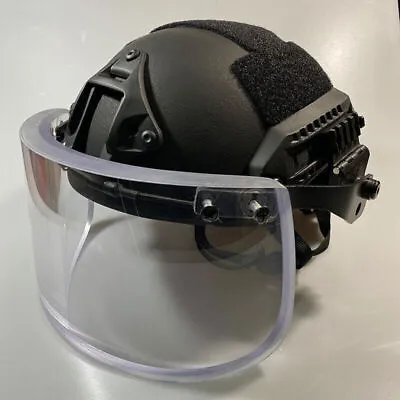 US Stock! Fast MICH Helmet Bulletproof Face Shield NIJ IIIA Ballistic Mask Visor • $152.46
