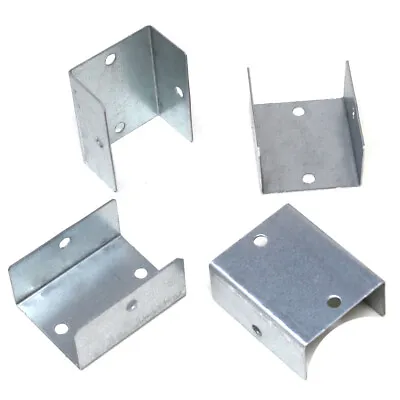 £9.99 • Buy FENCE PANEL CLIPS GALVANISED FENCE POST BRACKETS DECKING - 32mm 38mm 44mm 50mm