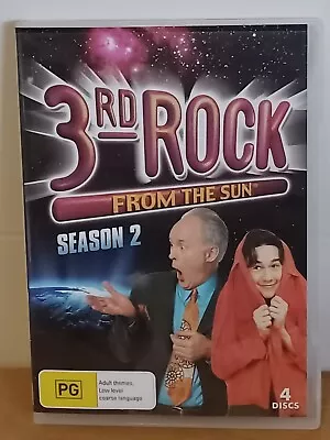 3rd Rock From The Sun Season 2 Region 4 DVD John Lithgow 4 Disc Set 26 Episodes • $12