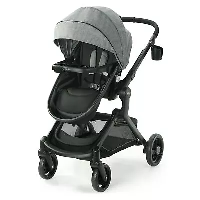 Graco Modes Nest 3-in-1 Stroller NICO Fashion Slide2Me Height-Adjustable Seat • $299.99
