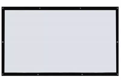 $166.07 • Buy Inches Wall Mount Outdoor Movie Projector Projection Screen Curtain Film 200-300