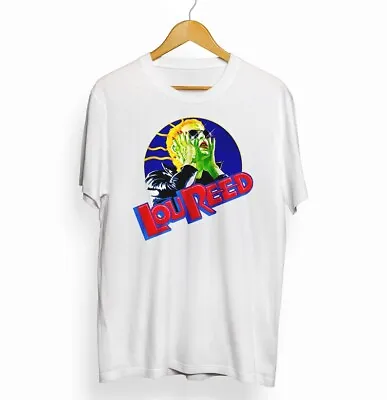 Lou Reed Vintage Short Sleeve White T-shirt J20643 • $17.99