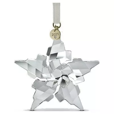 £48.99 • Buy Swarovski Crystal  2021 ANNUAL CHRISTMAS ORNAMENT/STAR  Brand New & Boxed..