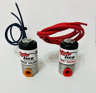 Nitrous Express Main Line Nitrous And Fuel Solenoids 175HP • $148.74