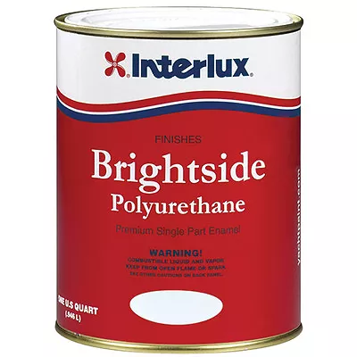 $55.24 • Buy Interlux Brightside One-Part Polyurethane Paint Topside Sundown Buff Quart 4237Q