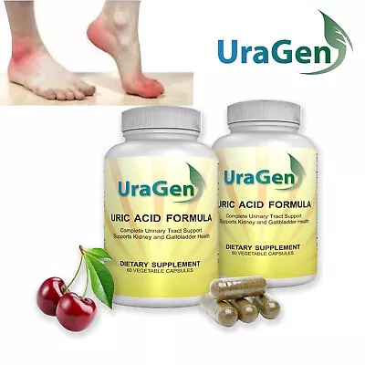 $36.98 • Buy Uragen Uric Acid Cleanse W/Tart Cherry Extract 120 Caps