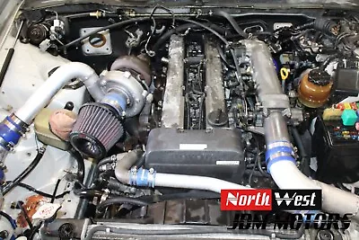 JDM Toyota 1JZ-GTE VVTI Engine W/ R154 Transmission SINGLE TURBO JZX100 CLIP • $7600